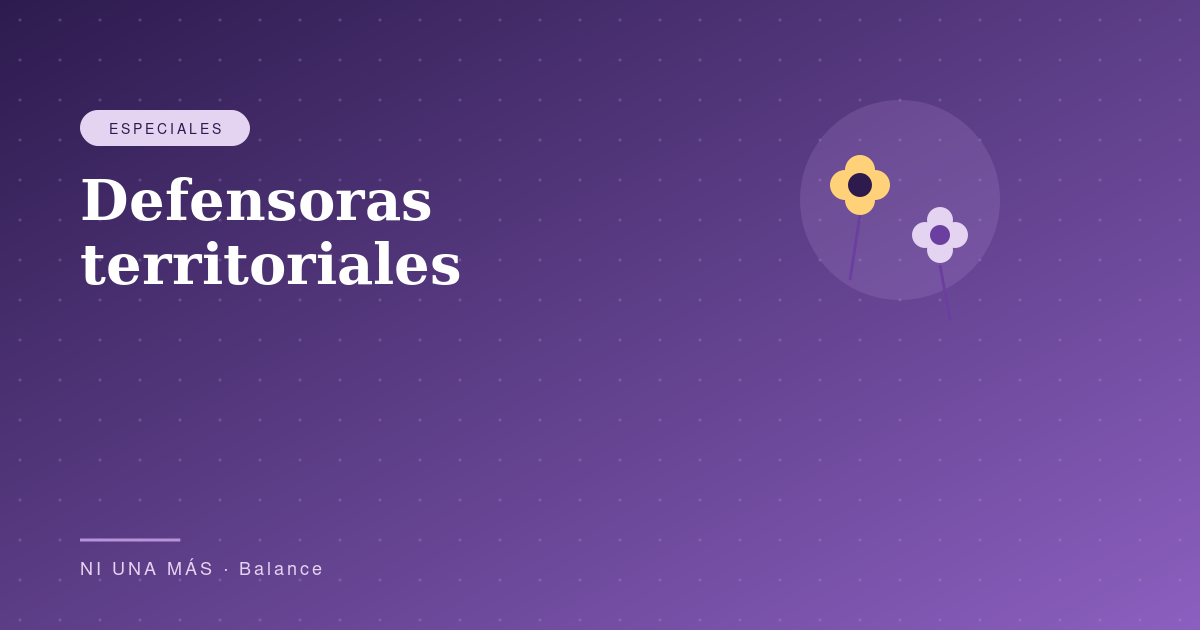 Defensoras territoriales mayo