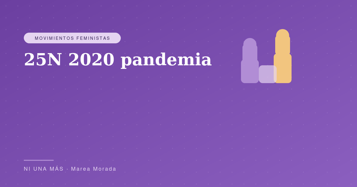 25N 2020 pandemia