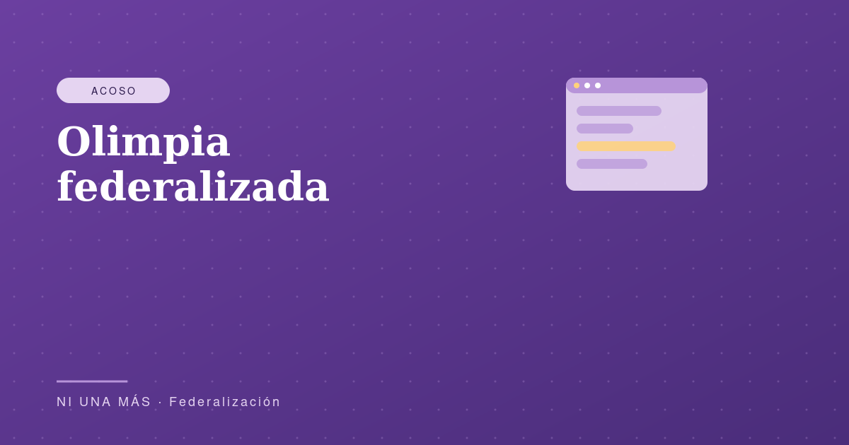 Olimpia federalizada