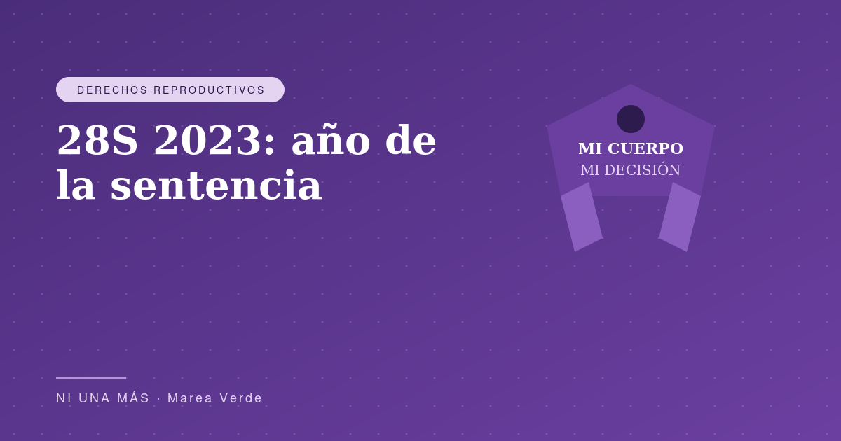 28S 2023: el año de la sentencia