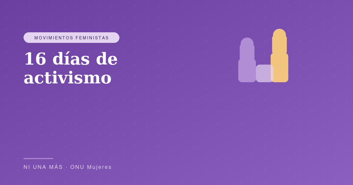 16 días de activismo: la articulación global