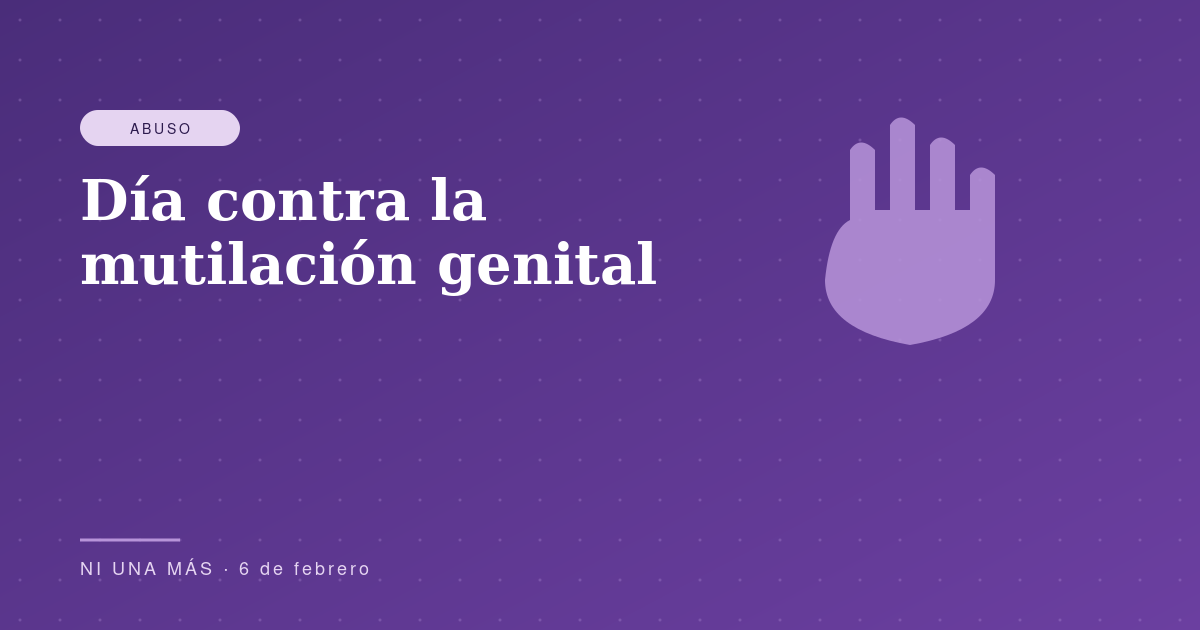 Día contra la mutilación genital femenina
