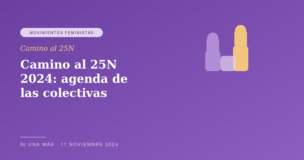 Camino al 25N: lo que estará en las pancartas