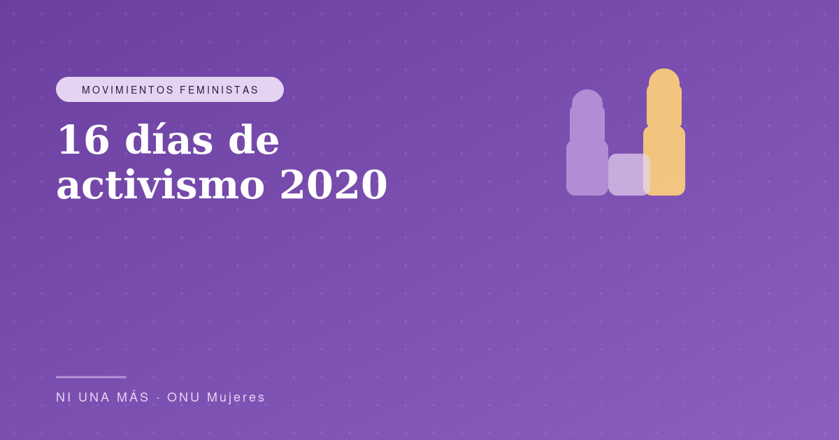 16 días de activismo 2020