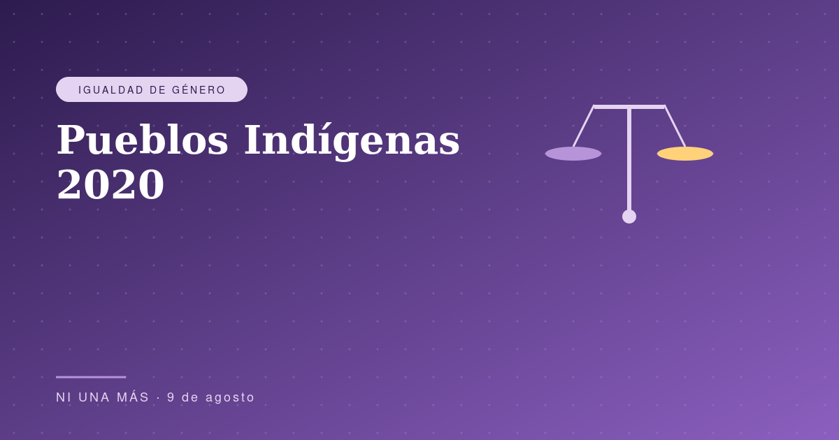 Día de los Pueblos Indígenas 2020