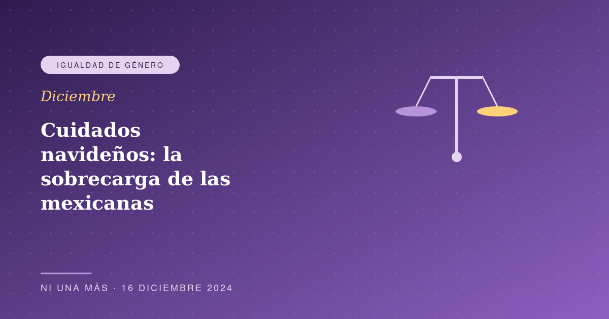 Cuidados navideños: el trabajo invisible que sostiene la fiesta