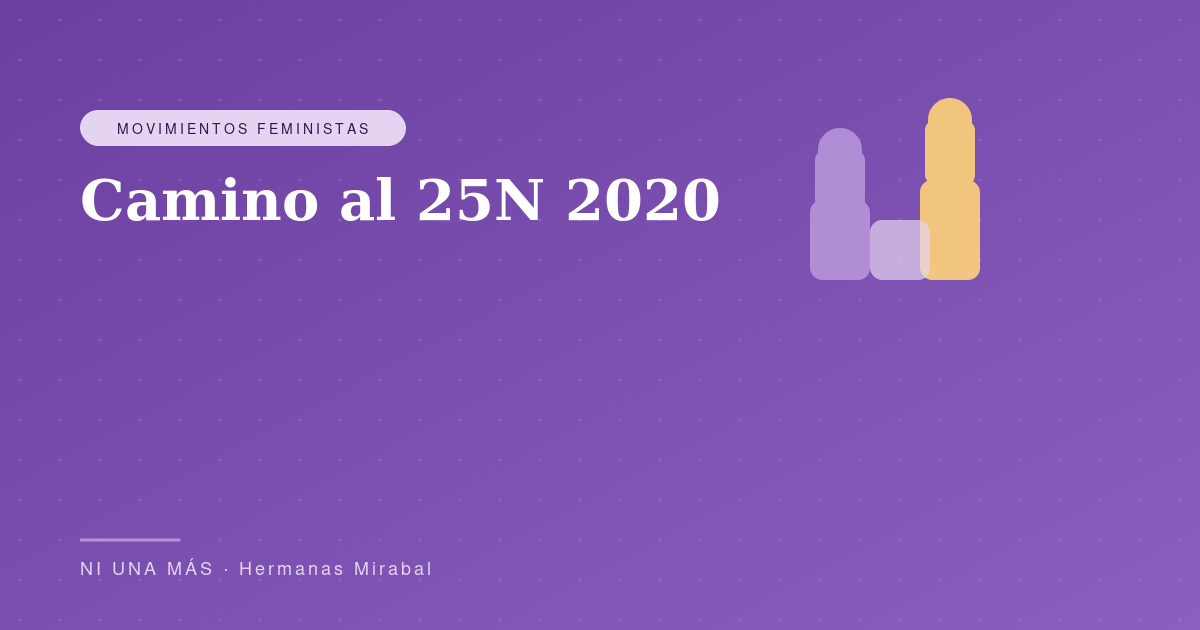 Camino al 25N 2020