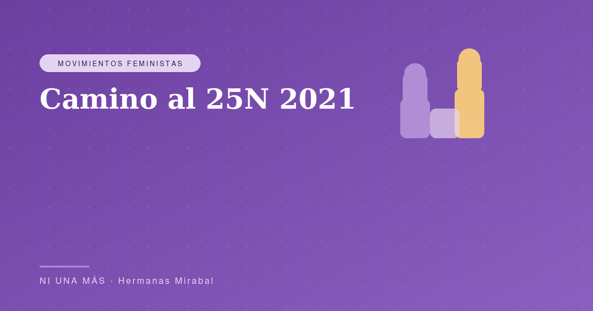 Camino al 25N 2021