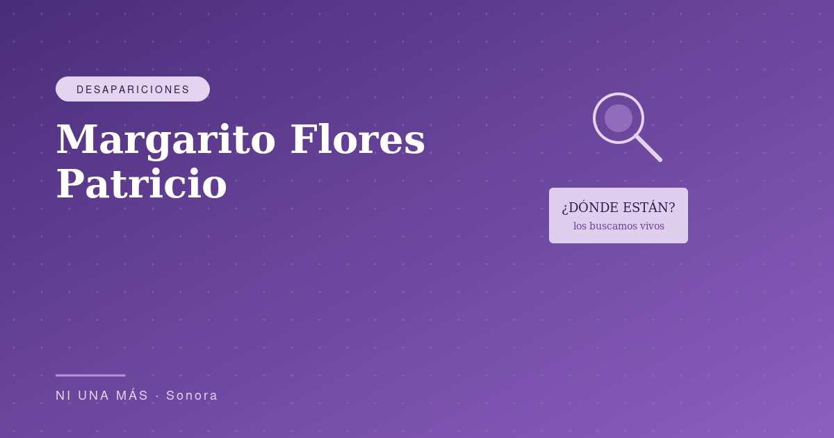 Margarito Flores Patricio: asesinato de mayo