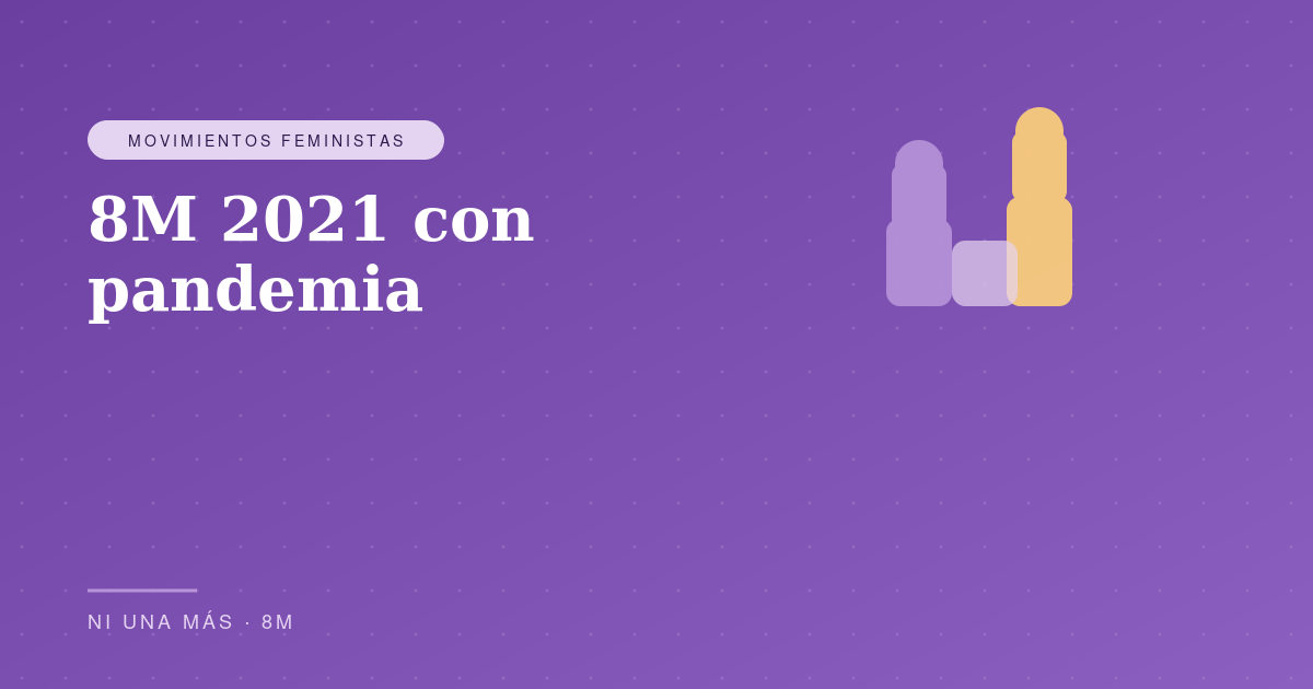 8M 2021 con pandemia