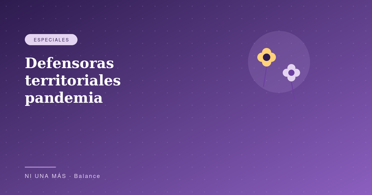 Defensoras territoriales pandemia